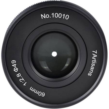 7Artisans 60mm F2.8 Macro II APS-C - obiektyw stałoogniskowy
